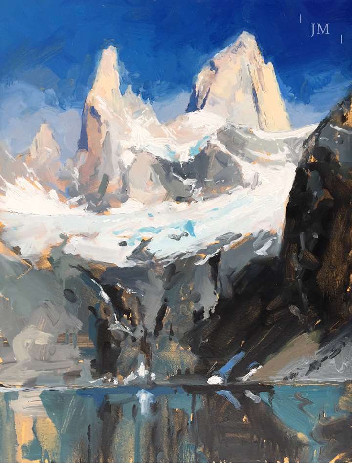 Fitz Roy and Laguna Sucia, light